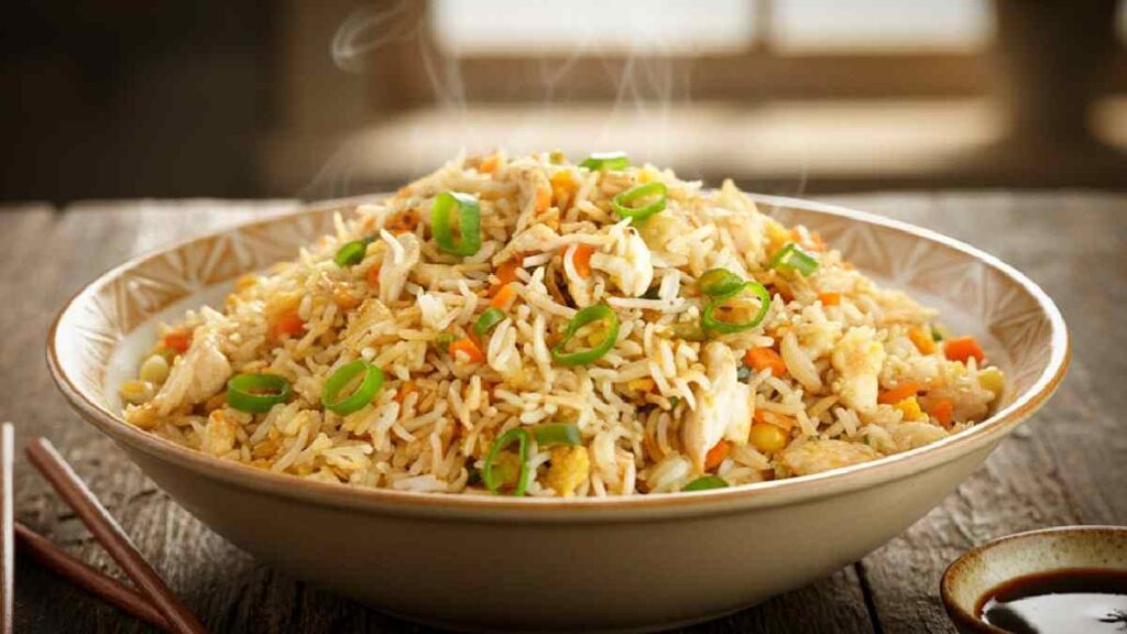 homemade-chicken-fried-rice-in-wok